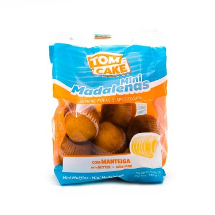 Picture of Tom Cake Mini Madeleines Butter 180gr