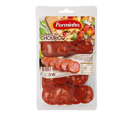 Picture of Porminho Chouriço Rodelas 2x75gr