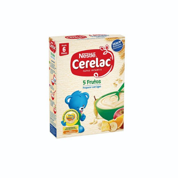 Imagem de Cerelac 5 Fruits Nestle 250gr