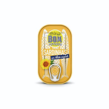 Picture of Bom Petisco Sardines in vegetable Oil 120g