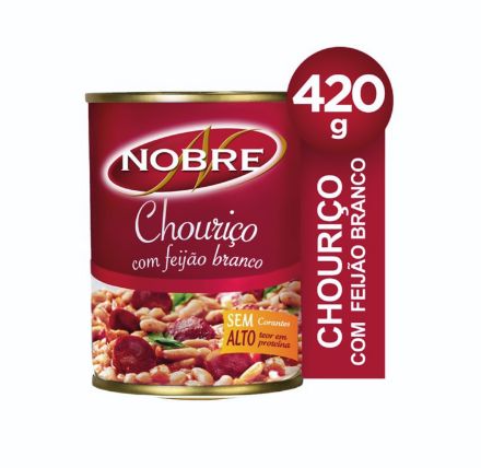 Picture of Nobre Beans With Sausages 420g