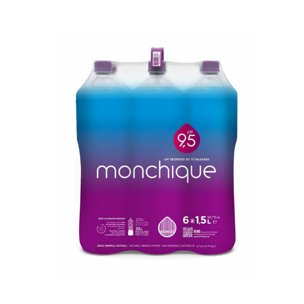 Picture of Monchique natural mineral Water Pet 6x1,5lt