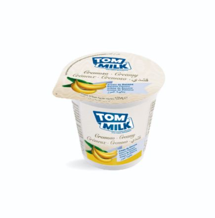 Picture of Banana Flavored Pasteurized Milk  yogurt 125gr