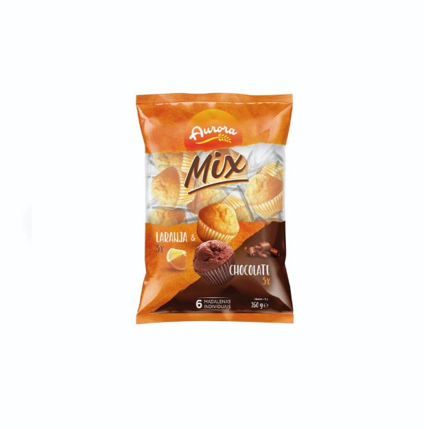 Imagem de Madalenas Mix Orange / Chocolate 250g