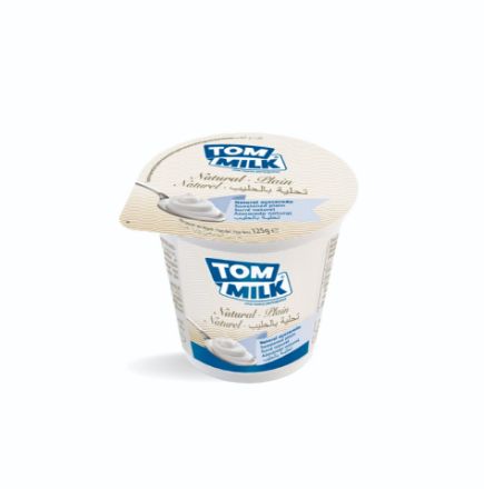 Picture of Tom Milk Sweetened Plain Yogurt 125gr