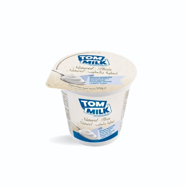 Imagem de Tom Milk Sweetened Plain Yogurt 125gr