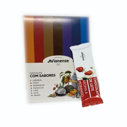 Imagem de Barras de Chocolate Aroma a Morango (30x20g)