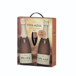 Picture of Fita Azul Reserva Sweet  2x75cl with 1 Flute 