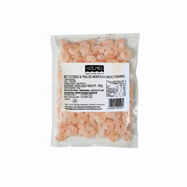 Picture of Holmes Peeled Prawns 40-60 295gr