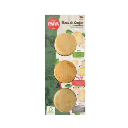 Picture of Paiva Cheese Board (Cow's Cheese with Spices) 3x80g