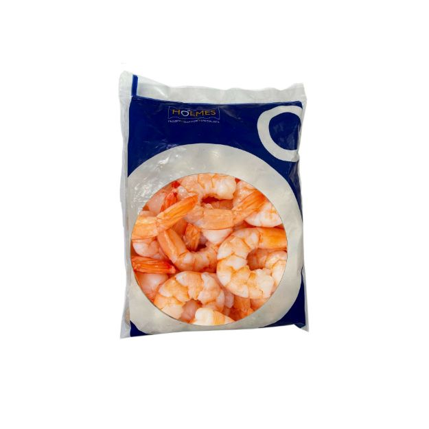 Picture of King Prawns Cooked Tail on 31/40 908gr