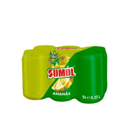 Picture of Sumol Pineapple Cans 6X33cl