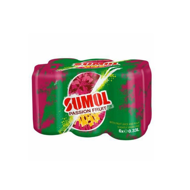 Picture of Sumol Passion Fruit Cans (6x33cl)