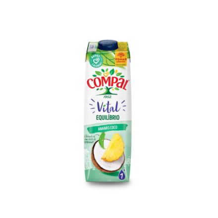 Picture of Compal Pineapple & Coconut Juice 1lt