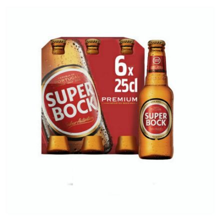 Picture of Super Bock Beer Mini (6x25cl)