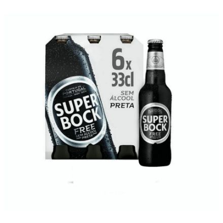 Picture of Super Bock Dark (Alchool Free) (6x33cl)