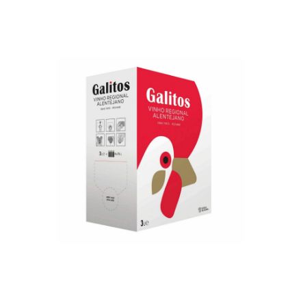 Picture of Galitos Red Wine Bag-in-Box 5lt