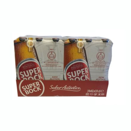 Picture of Super Bock Twin 6Pk 4x6x33cl