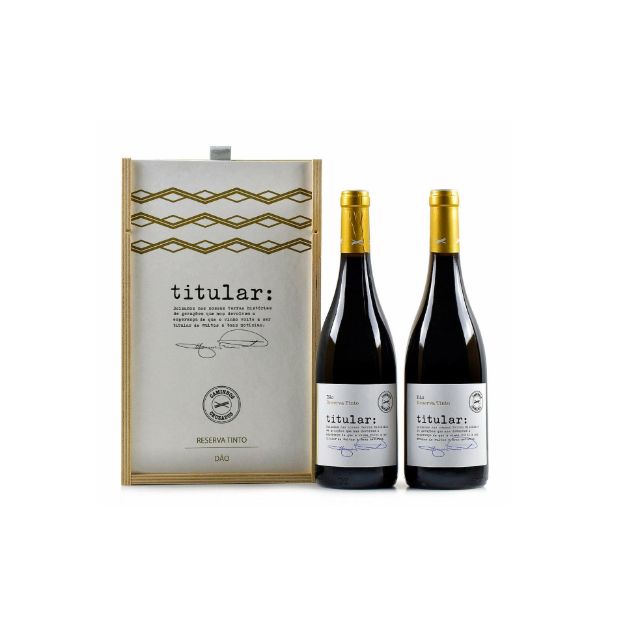 Imagem de Titular Colheita Red Wine Gift Box 2x75cl