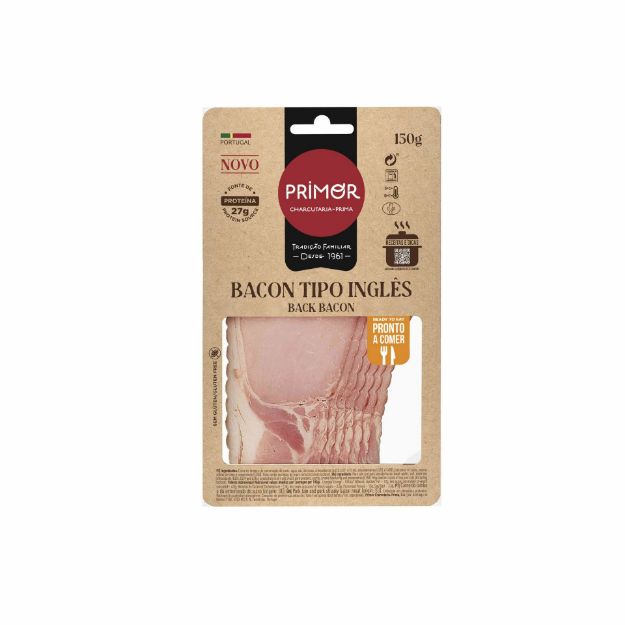 Picture of Primor Sliced Back Bacon  Ready to Eat 150gr