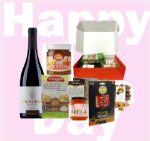 Imagem de Hamper With a Red Wine toasts and spreadables