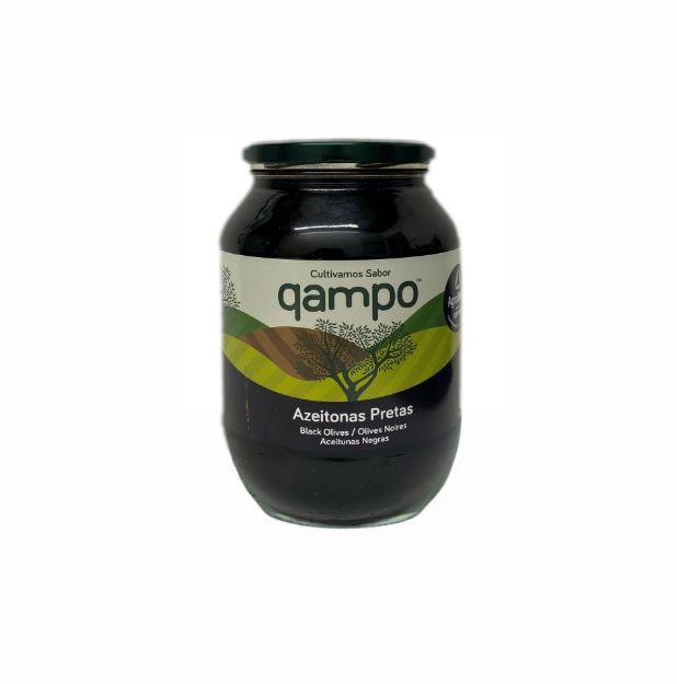 Picture of Qampo Black Olives 500gr