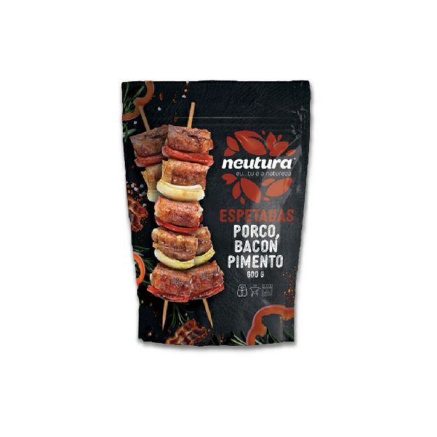 Picture of Pork, Bacon and Pepper Skewers 600gr