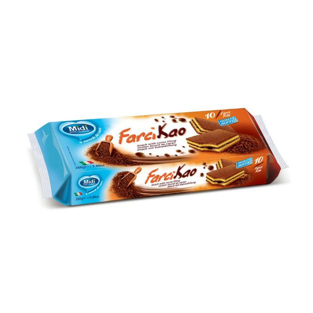 Picture of FarciKao Snack with low fat cocoa filling 280gr