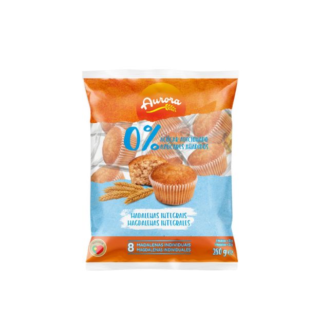 Picture of Wholegrain Madeleines 0% Sugar 280g