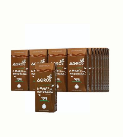 Picture of Agros Chocolate Milk 8X(4x200ml)