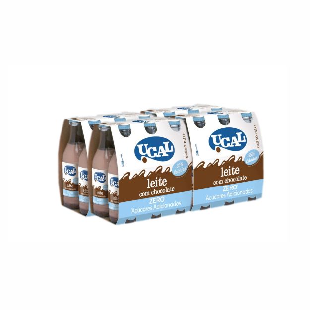 Picture of Ucal Chocolate Milk 0% Açucar 6x250ml