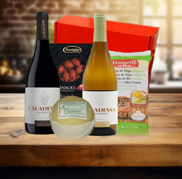 Picture of Discovery Meat, cheese & wine hamper