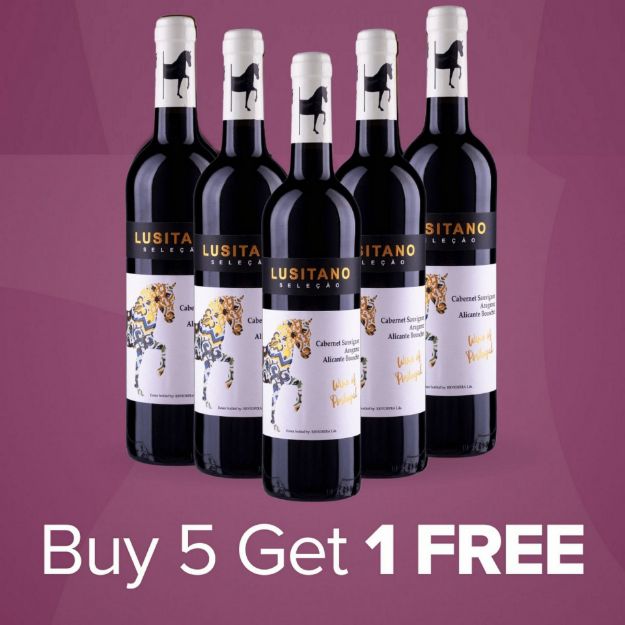 Picture of Lusitano Red Wine "Buy 5 get 1 Free"