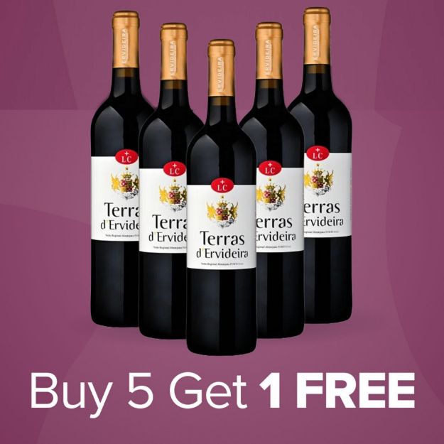 Picture of Terras D'ervideira Red Wine "Buy 5 and Get 1 FREE"