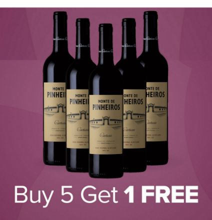 Picture of Monte Pinheiros Red Wine "Buy 5 get 1 Free"