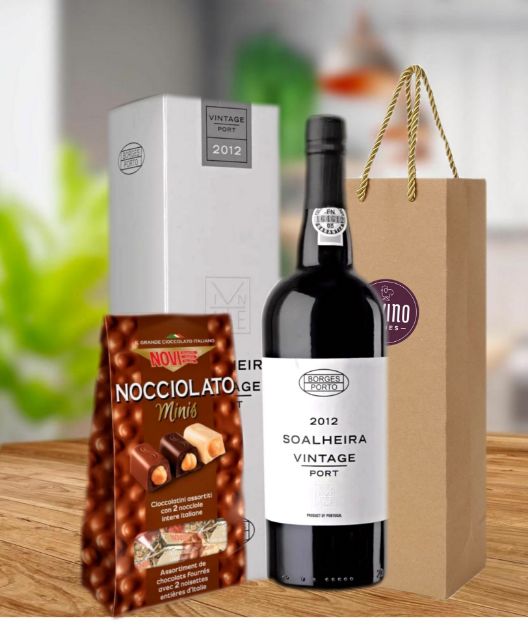 Picture of Vintage Port & Chocolates Gift