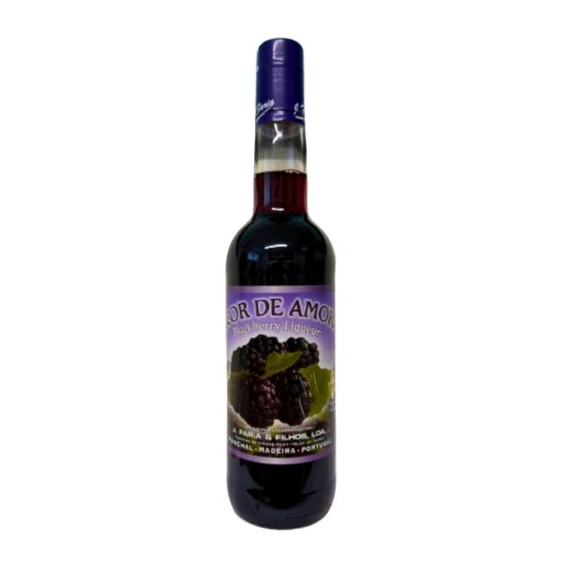 Picture of Blackberry Liquer J.Faria 70cl 20%