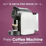 Picture of Delta Q Coffee Offer + 1 Free Coffee Machine