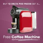 Picture of Delta Q Coffee Offer + 1 Free Coffee Machine