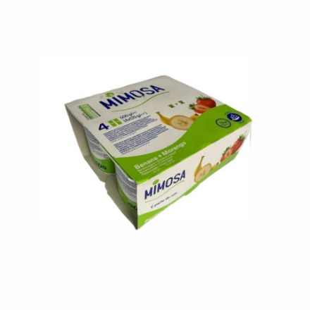 Picture of Mimosa Yogurte Morango+ Banana 4x125gr
