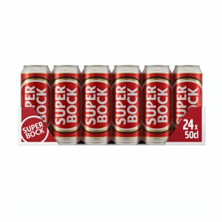 Picture of Super Bock Beer Cans 4x6x50cl
