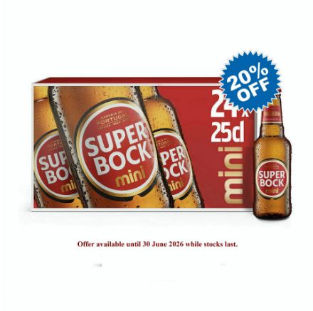 Picture of Super Bock Mini 24 Pack (24x25cl)