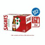 Picture of Sagres Beer 24 Pack (24x33cl) 