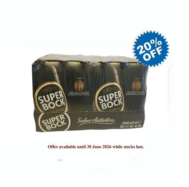 Imagem de Super Bock Stout 24 Pack (24x33cl)