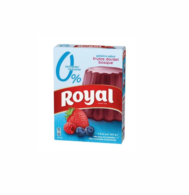 Picture of Royal ZERO SUGAR Fruits of the Forest Gelatin - 31gr