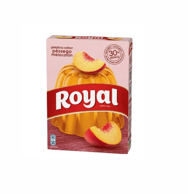 Picture of Peach Jelly Mix Royal 114gr