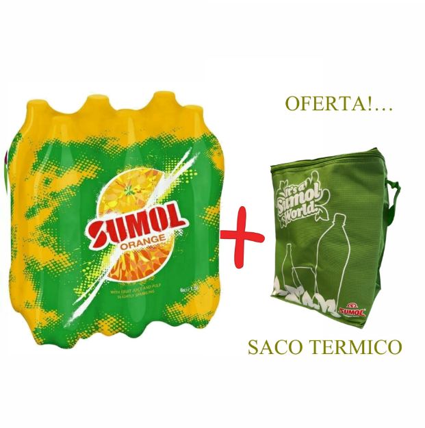 Picture of Orange Juice Sumol 1.5lt 6Pack + Thermic Bag