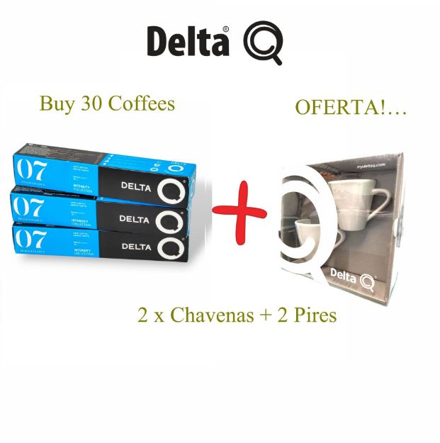 Picture of Delta Q No 7 Deqafeinatus Capsules 10x55gr
