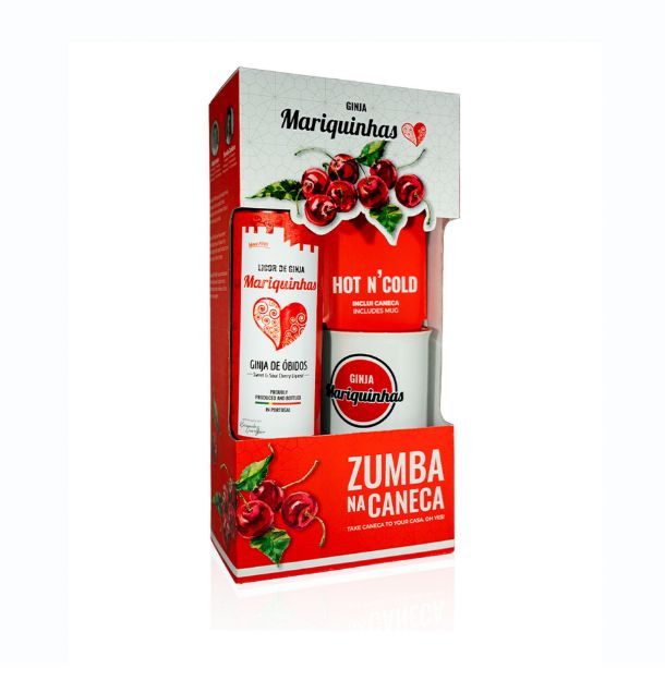 Picture of Licor Ginja Mariquinha zumba N"Caneca 18%1x70cl