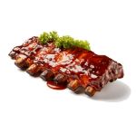 Picture of Full Rack of Ribs in BBQ Sauce 450g